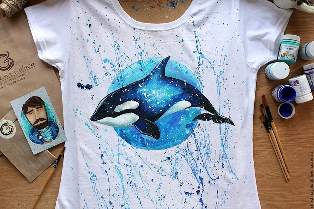 T-shirt. Tier-T-Shirt