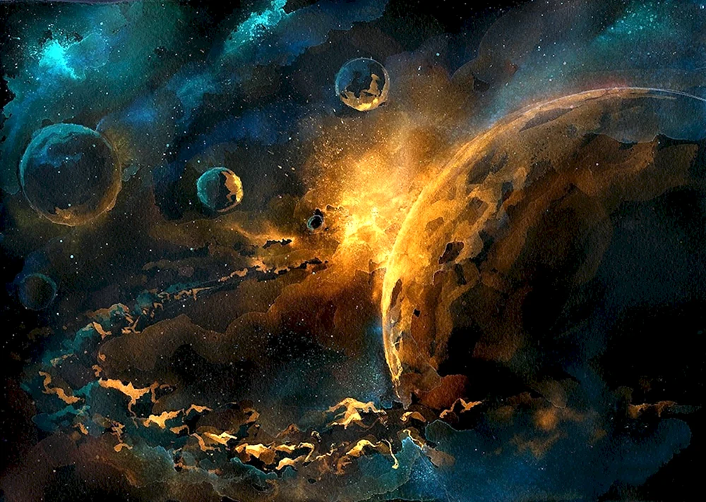 Künstler Freidun Rassouli Unendlichkeit