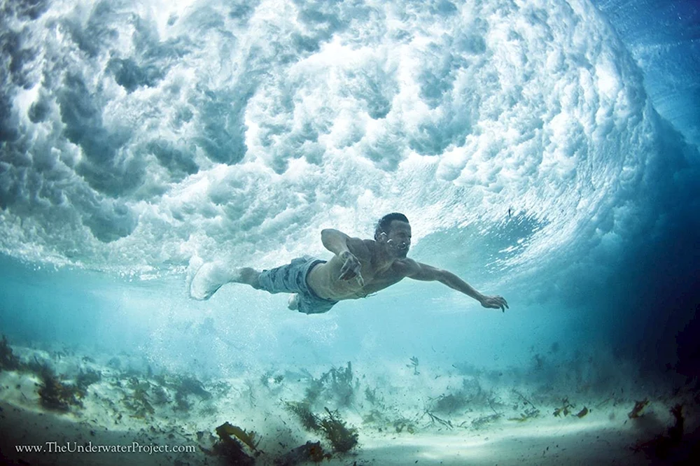 Meer unter Wasser
