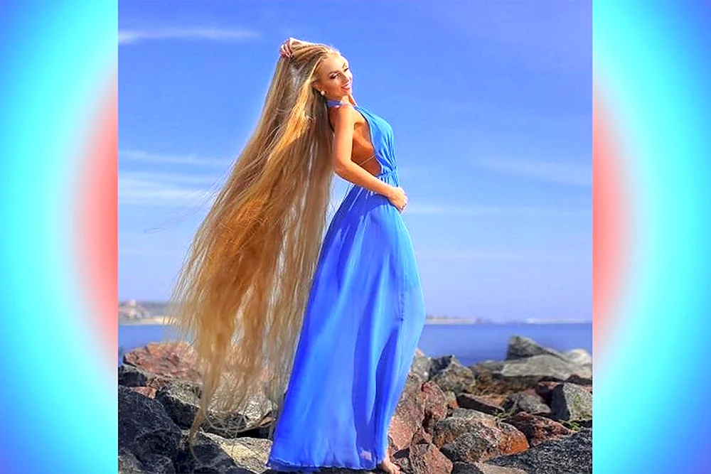Alyona Kravchenko Rapunzel lange Haare