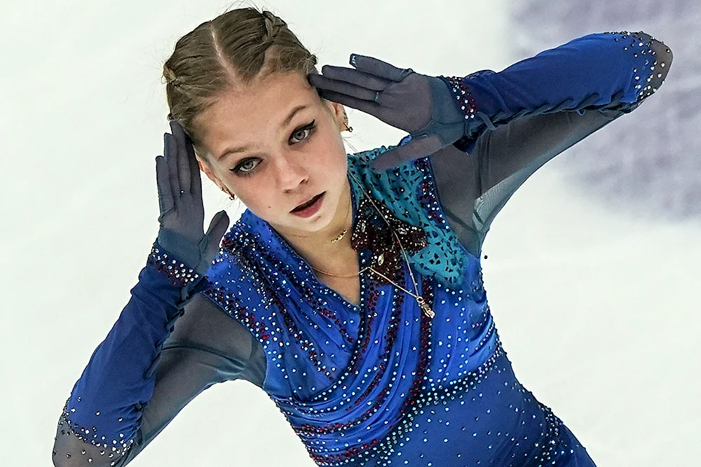 Alexandra Trusova Eiskunstläuferin
