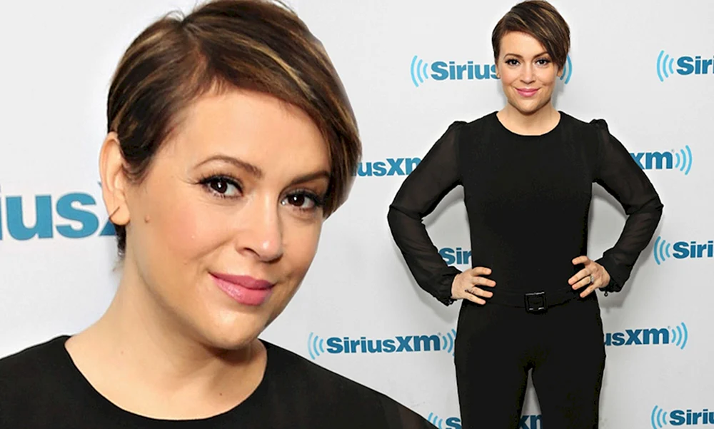 Alyssa Milano Kurzhaarschnitt
