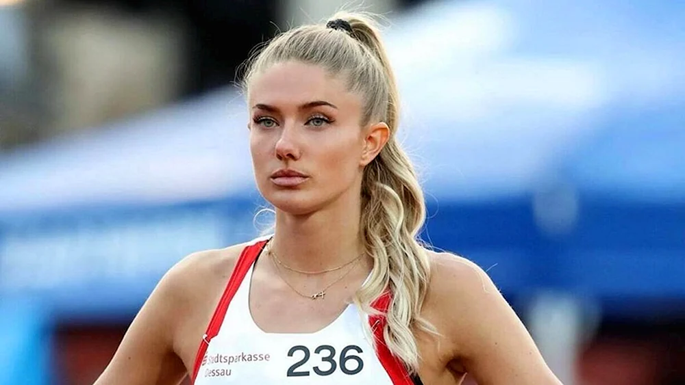 Alice Schmidt Leichtathletin