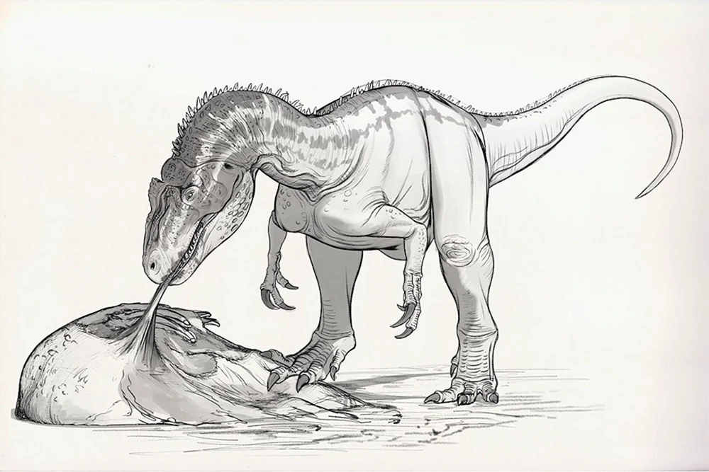 Allosaurus Referenz
