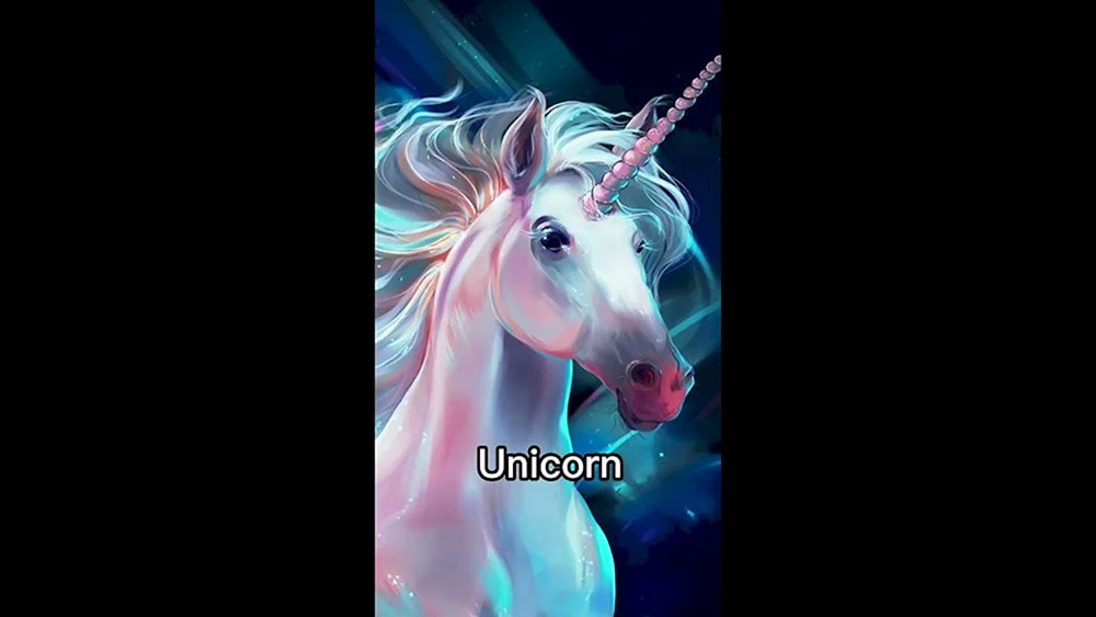 Rainbow Einhorn Magie. Einhorn