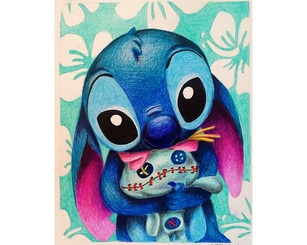 Stitch-Aufkleber
