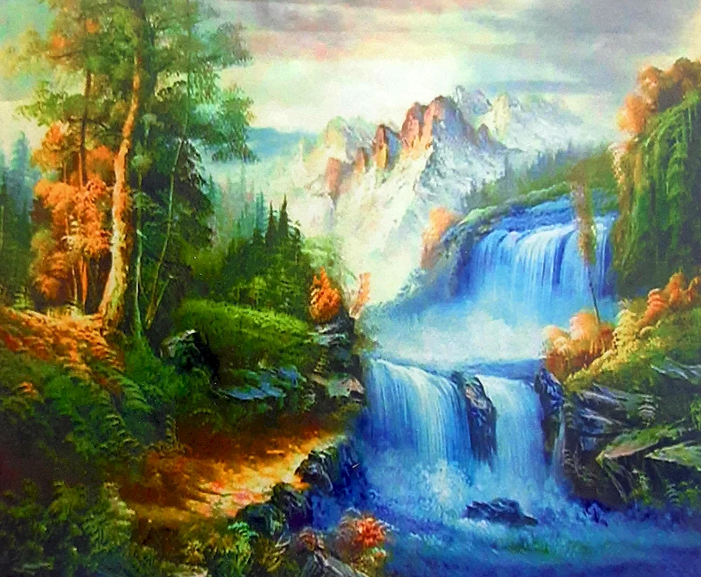 Wereshchagin Bergbach in Kaschmir