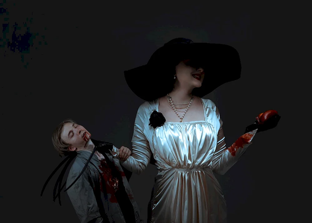 Alsina Dimitrescu und Ethan Winters