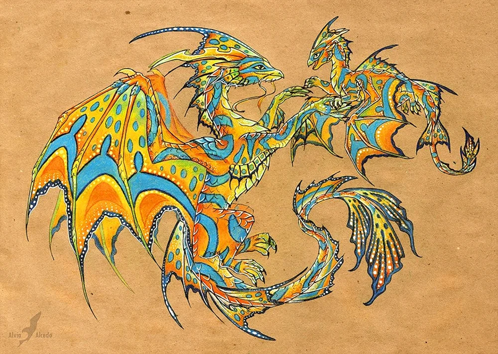 Chinesischer Drache Schritt für Schritt zeichnen