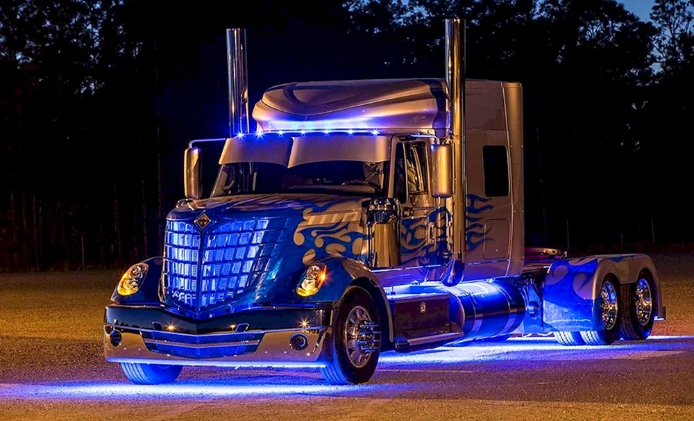 Amerikanischer Scania Lkw