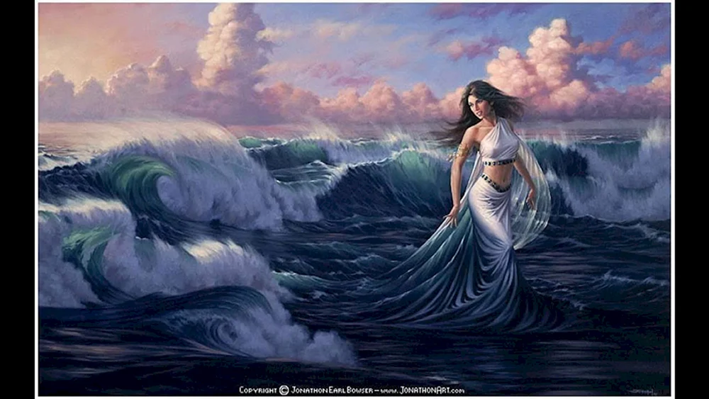 Amphitrite Göttin des Meeres
