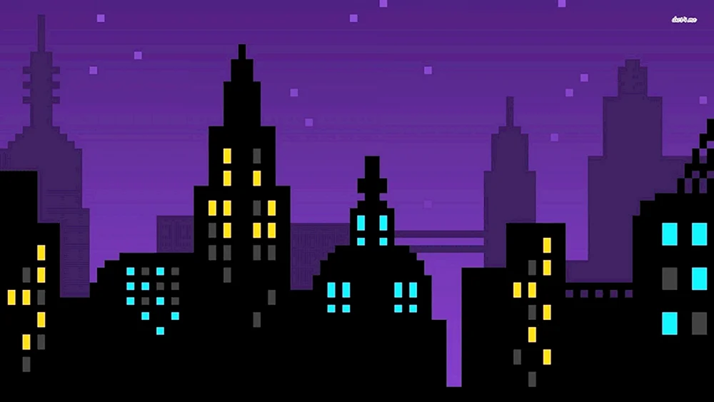 Pixel Art Hintergrund für 2d Spiele