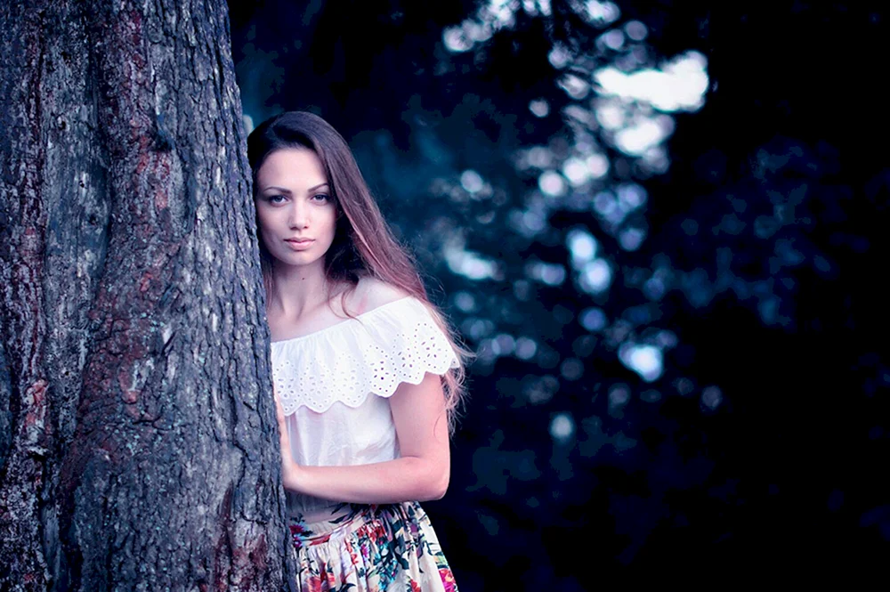 Anastasia Vedenskaya barfuß
