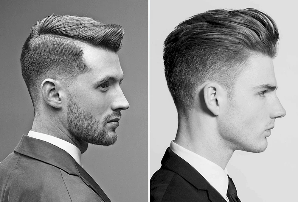 Aggressiver Undercut Undercut Undercut Britisch Kanadisch