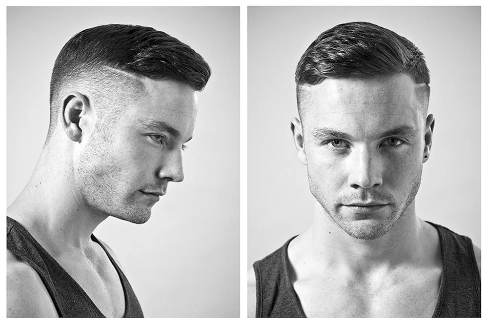 Monk half box Haarschnitt