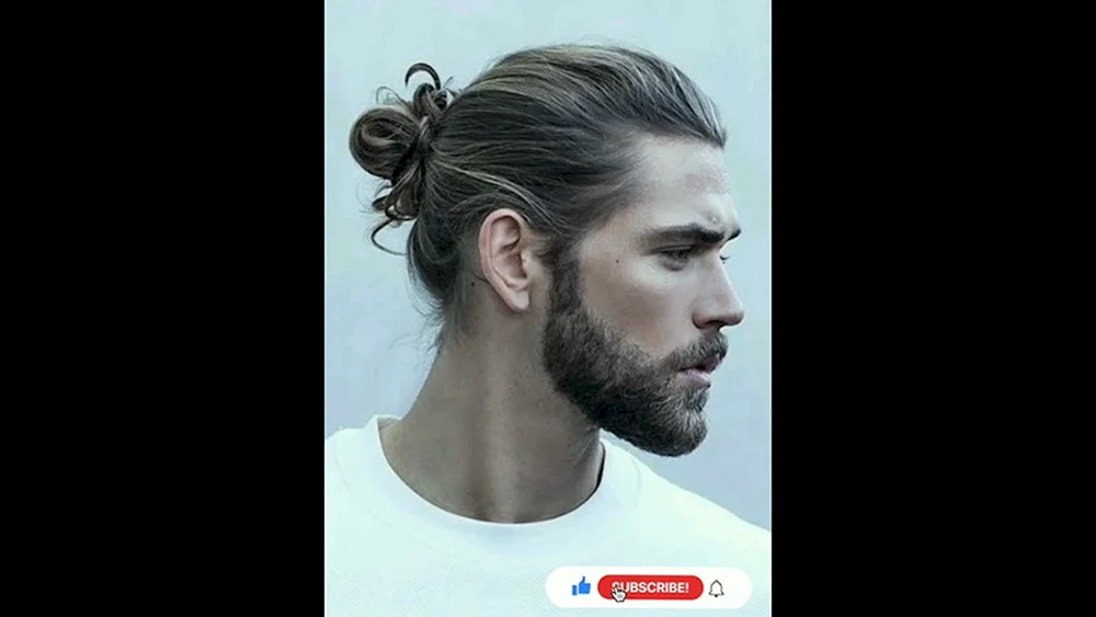 Männerdutt Haarknoten