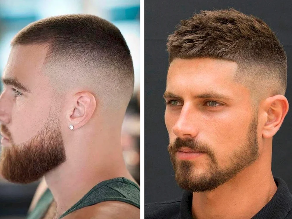 Half-box fade half-box and half-box