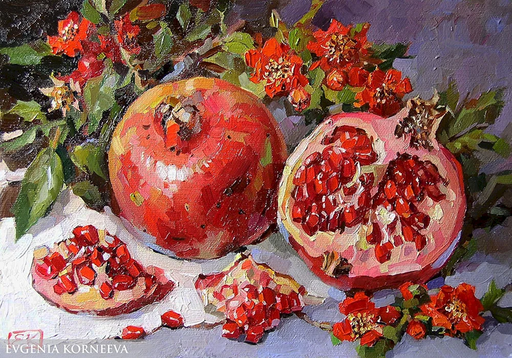 Andriyaka Künstler Granatapfel