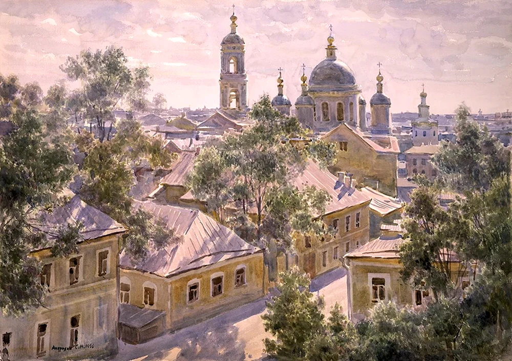 Andriyaka Sergei Nikolaevich Andriyaka Gemälde Landschaft