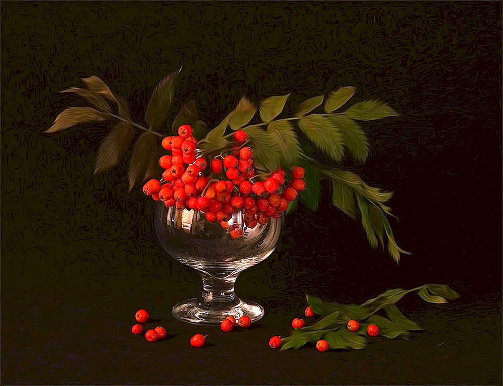 Stillleben mit Beeren
