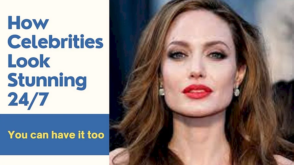 Angelina Jolie Jolie eckiges Gesicht