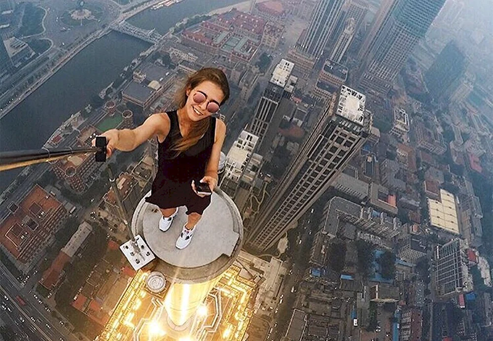 Selfies von Mädchen