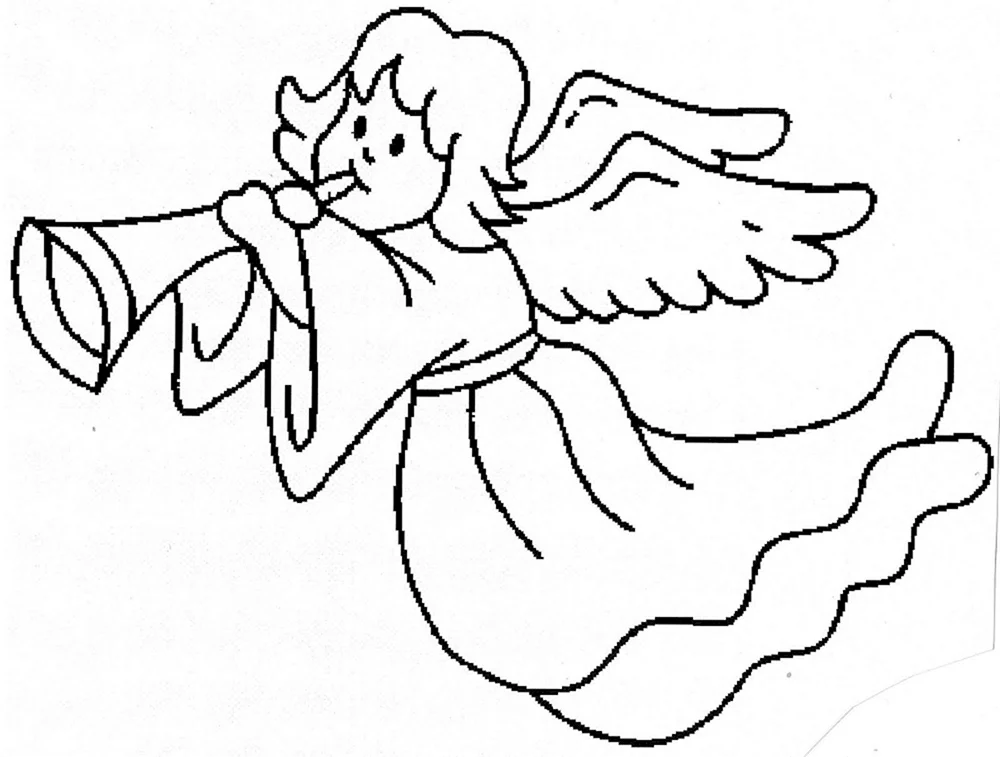 Engel ausmalen