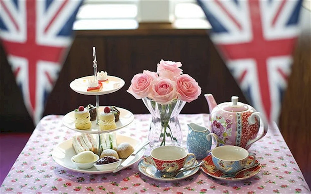 Englische Teezeremonie Five oClock Tea