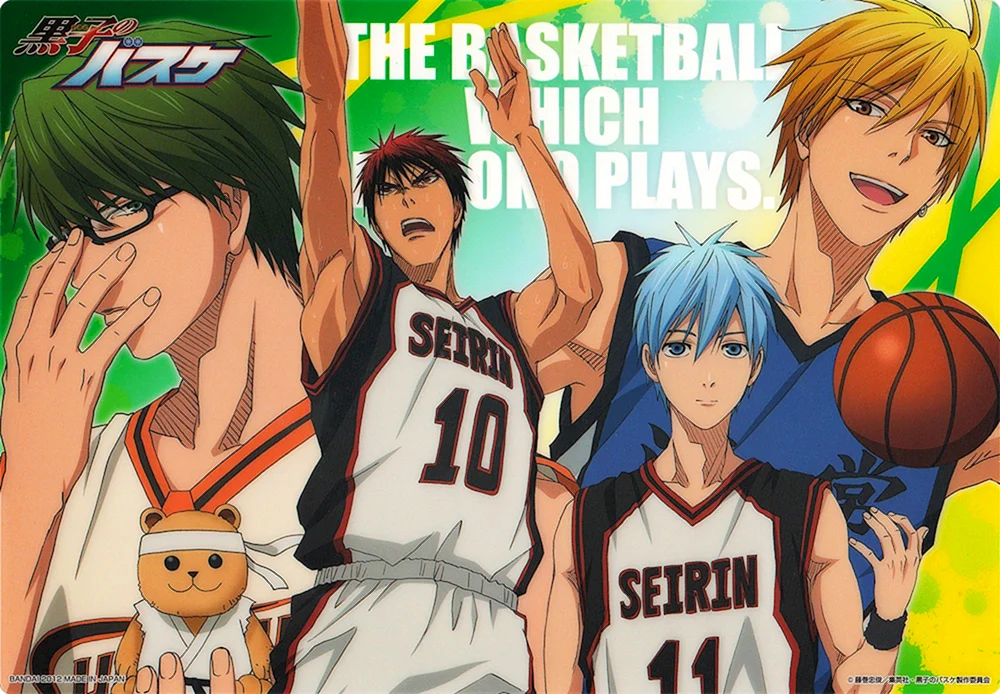 Anime-Basketball Hintergrund Kuroko