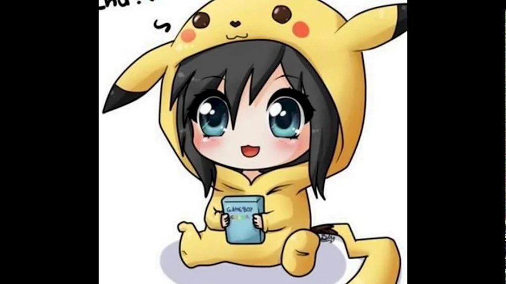 Anime Chibi Pikachu