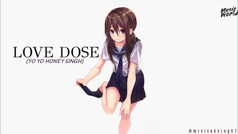 Anime-Mädchen in voller Länge