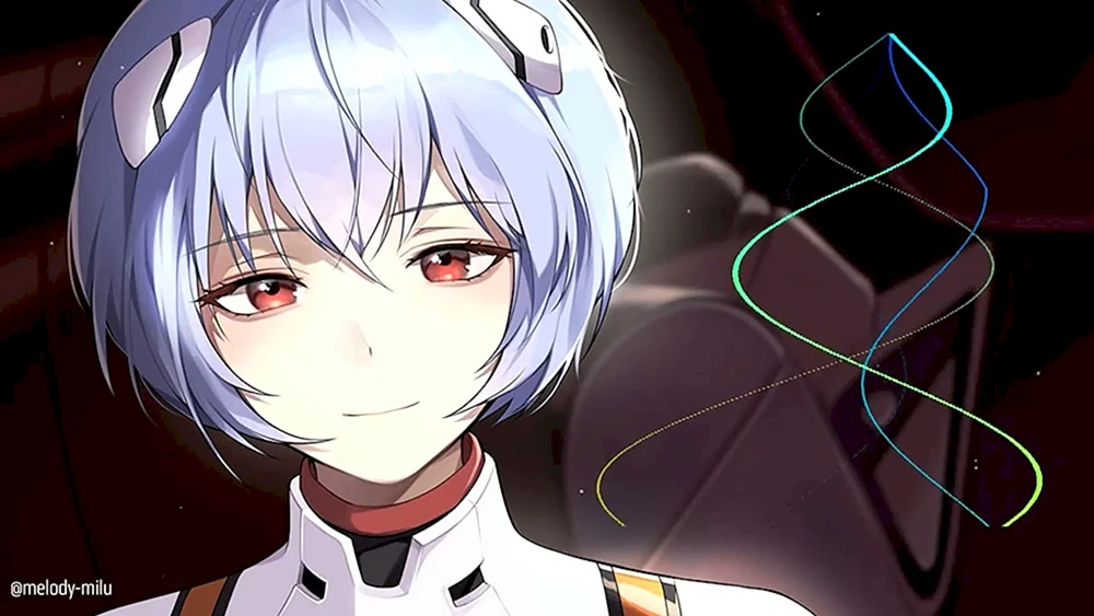 Anime Evangelion Ayanami Rei