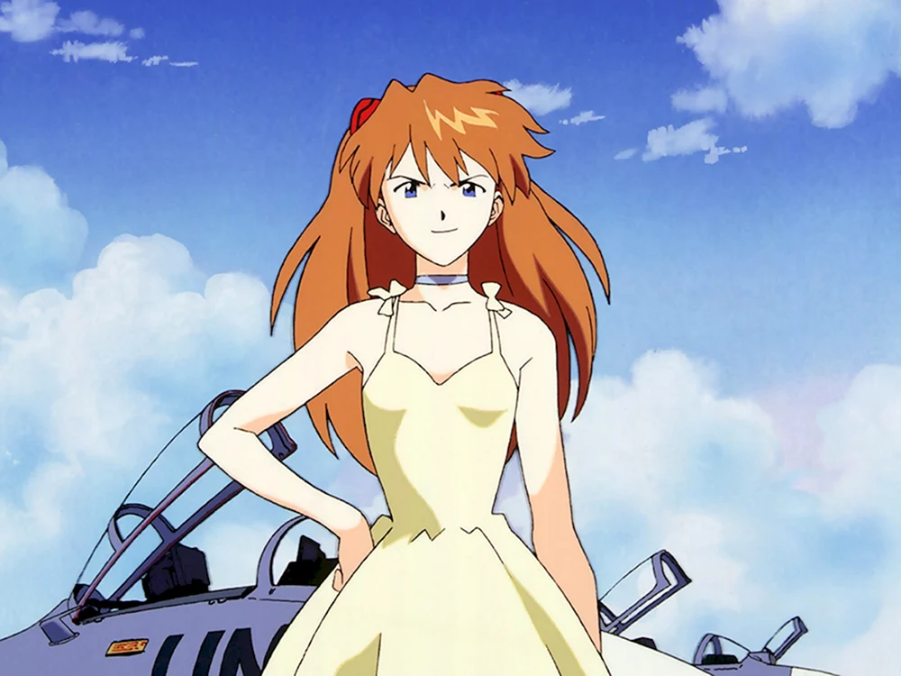 Anime Evangelion Asuka