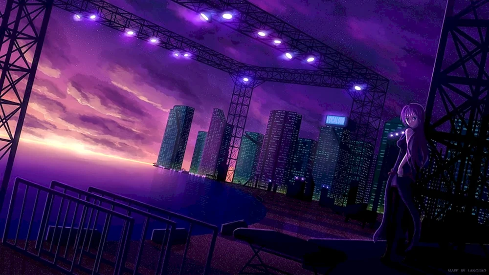 Anime-Hintergrund
