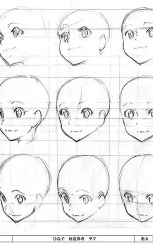 Anime Kopf 34