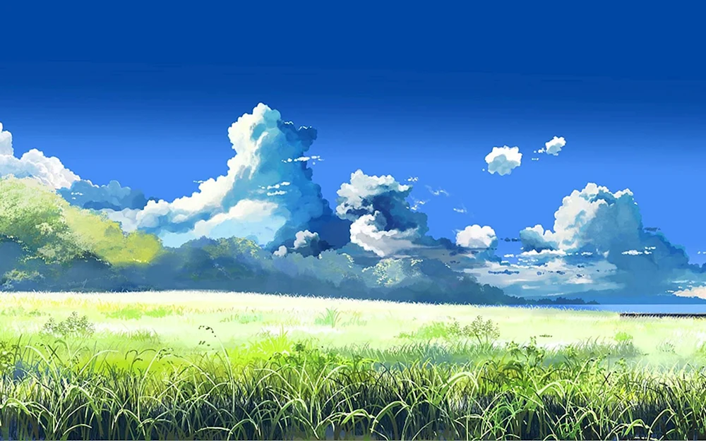 Anime Makoto Shinkai hinter den Wolken