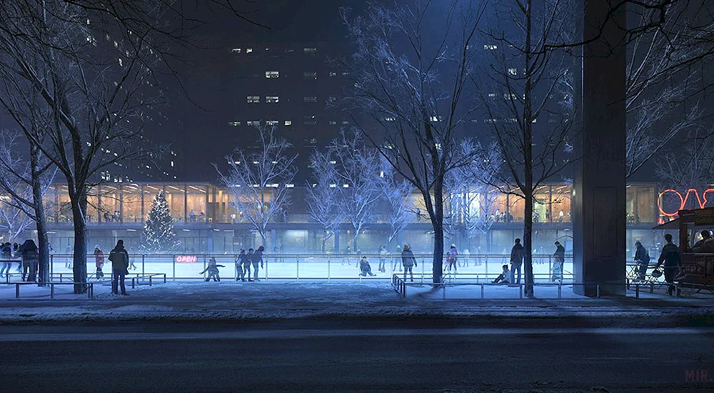 Makoto Shinkai Winter