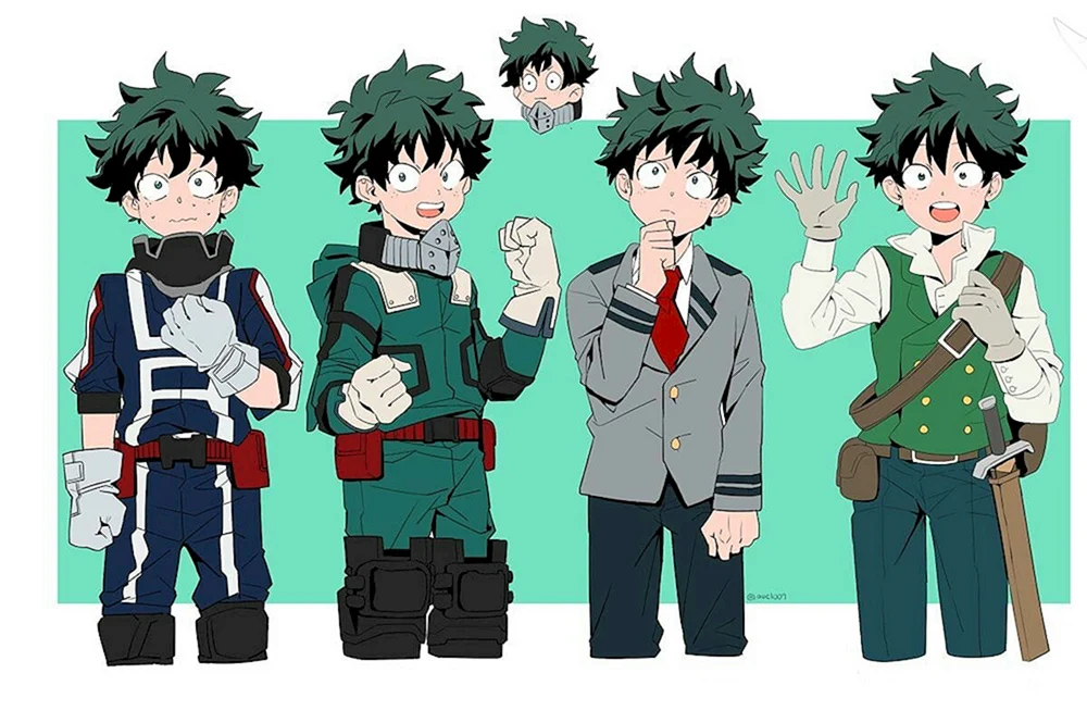 Anime. Midori Izuku