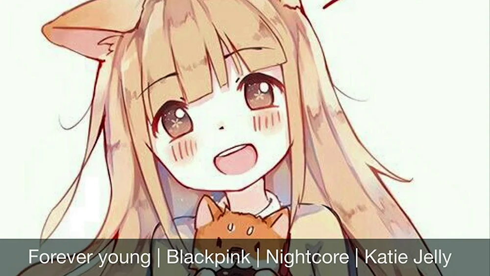 Anime neko kawai