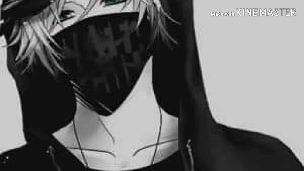 Anime maskierter Kerl
