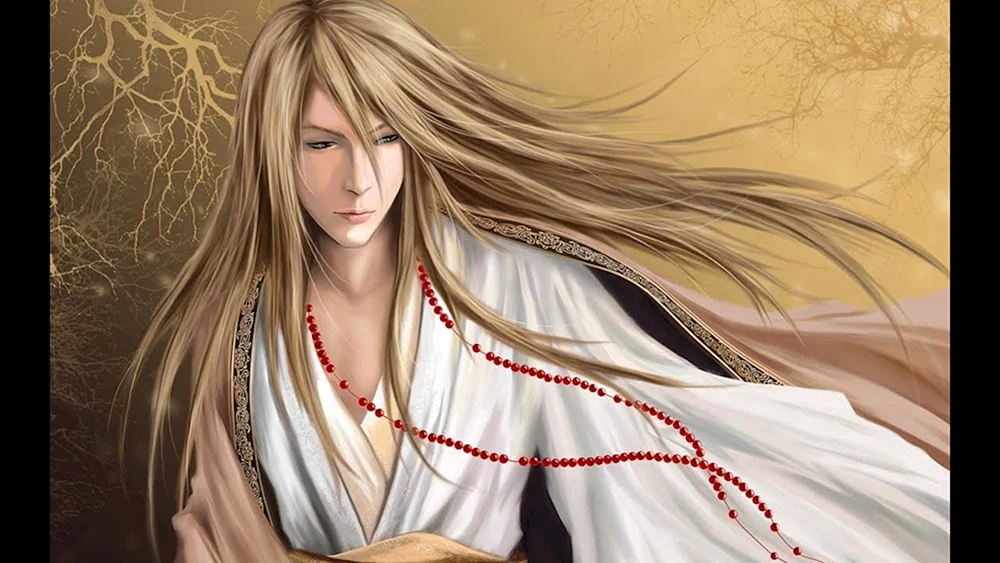Anime Jungs mit langen Haaren