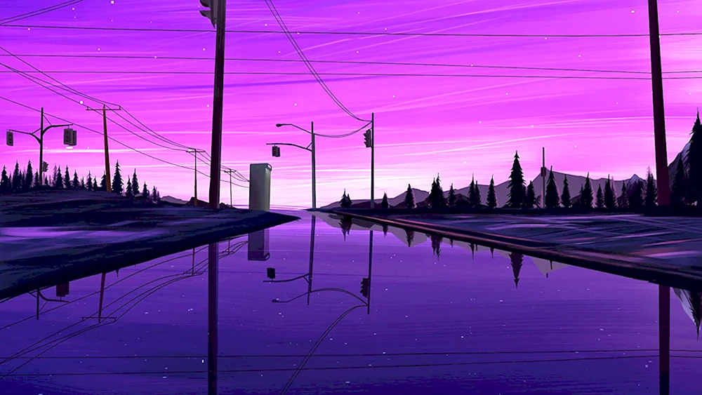 Anime Landschaft