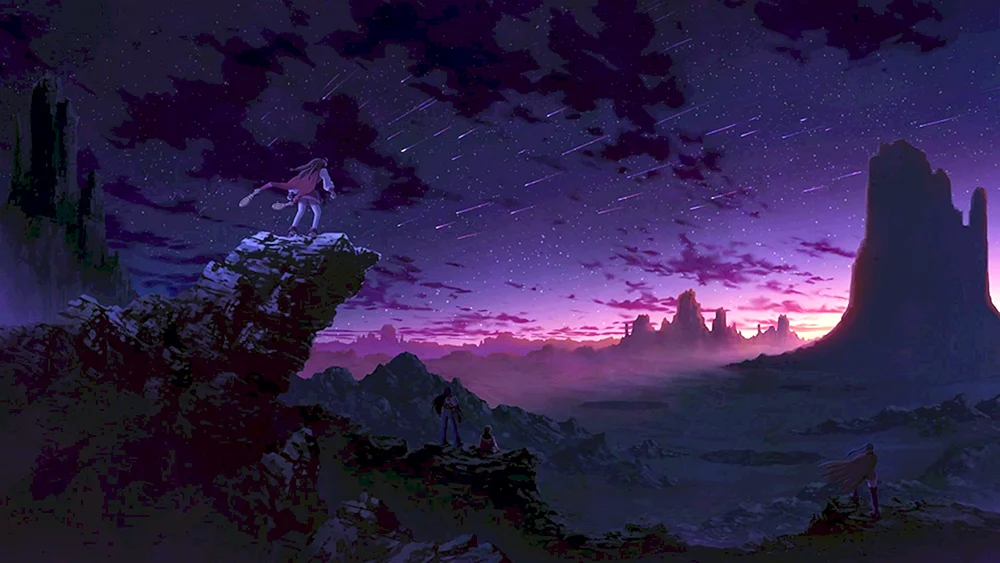 Anime-Landschaft