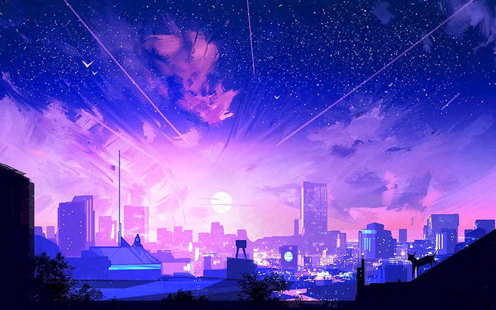 Anime-Landschaft