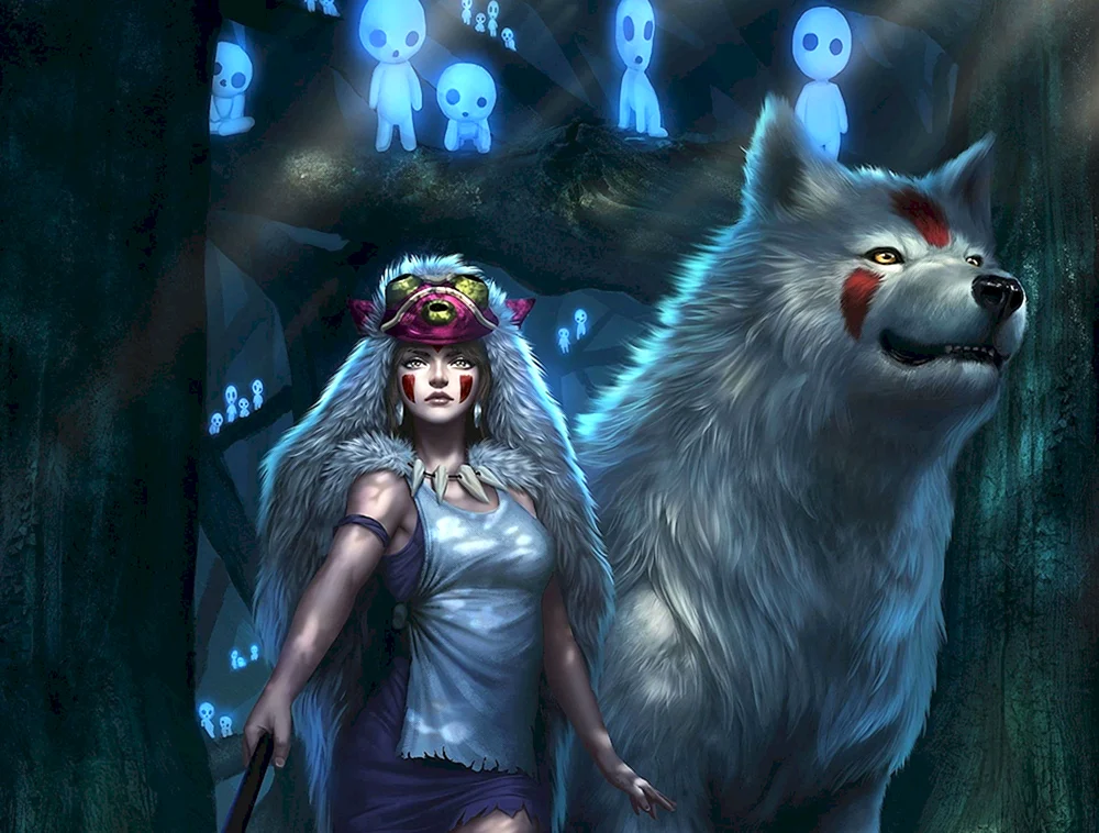 Tanuki der Dachs- Werwolf