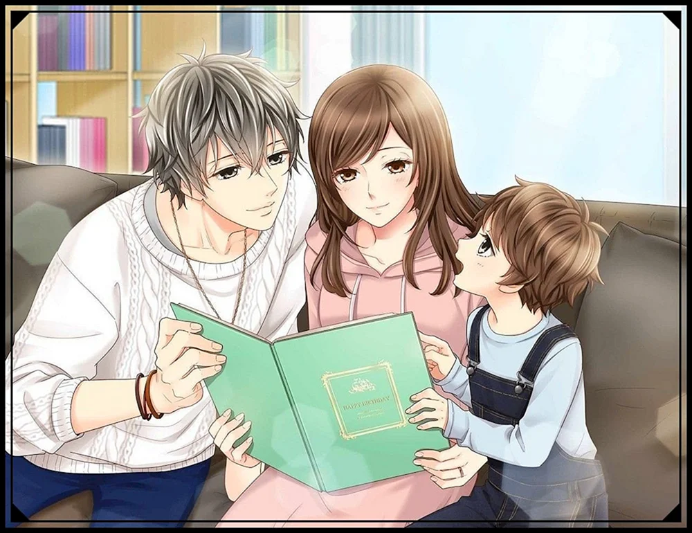 Anime-Familie