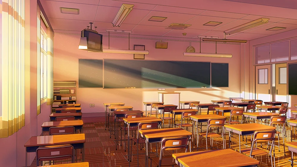 Anime Schule Gacha. Leben Klassenzimmer