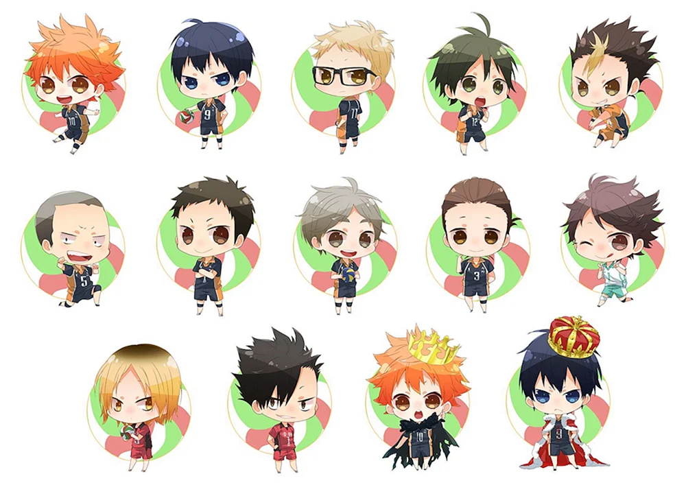 Anime Volleyball Chibi