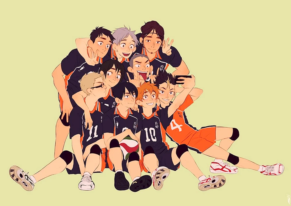 Anime Volleyball Haikyu