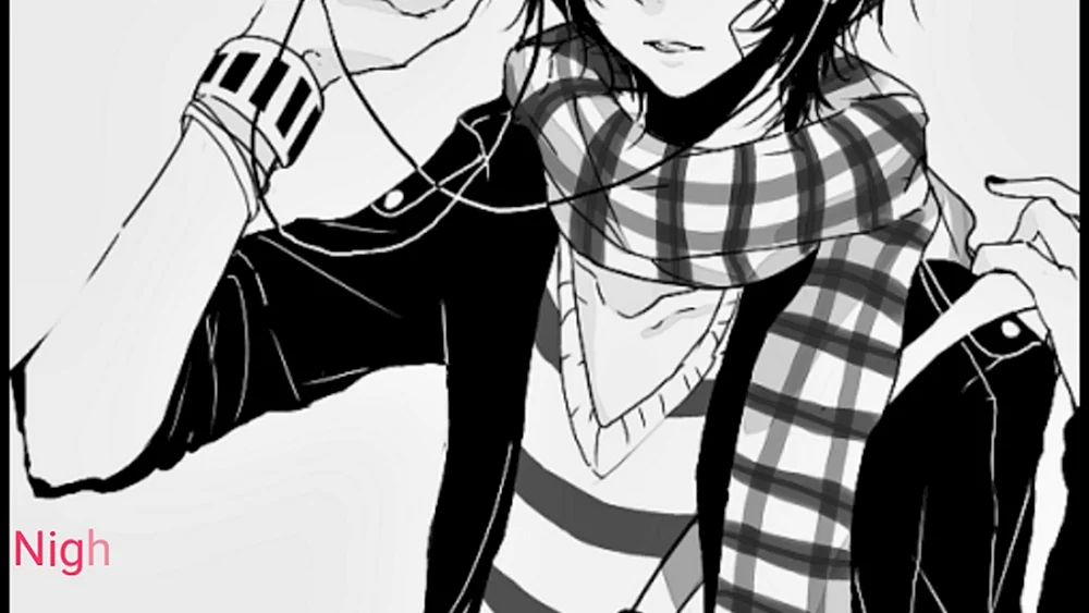 Anime Trauriger Junge